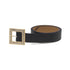 Cintura nera da donna con fibbia gioiello Swish Jeans, Borse e accessori Donna, SKU b531000102, Immagine 0